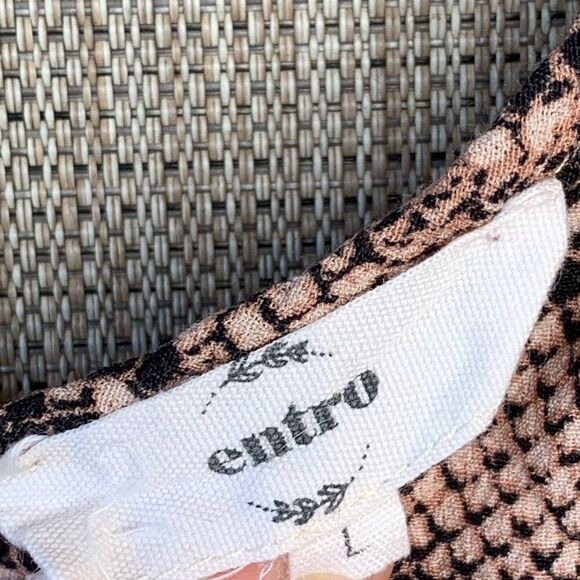 Entro Snake Skin Print Tank Large - Picture 2 of 2